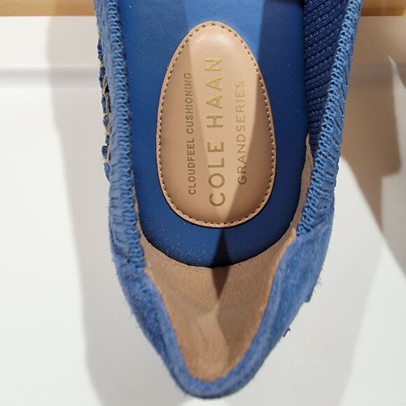 Cole Haan Cloudfeel Espadrille Loafer, BRGHT COBALT, Size 9, NWT - Picture 7 of 16